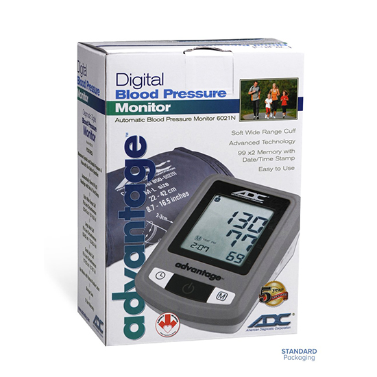 ADC Advantage™ 6021N Automatic Digital BP Monitor – KRK Medical